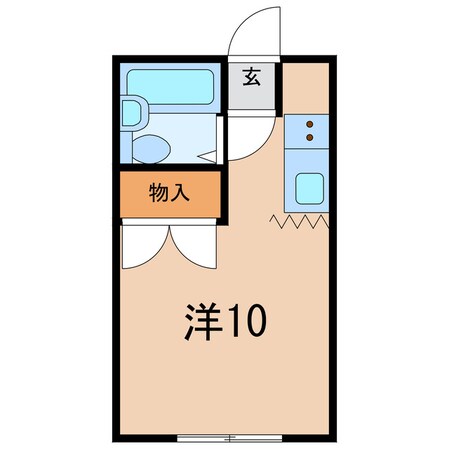 ノースハイツの物件間取画像